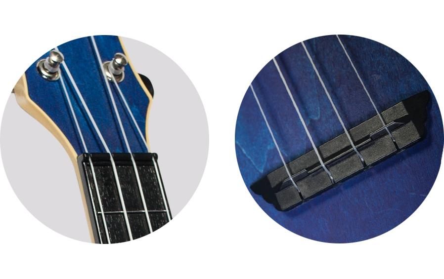Flight Ukulele Travel Soprano ABS – Dark Blue