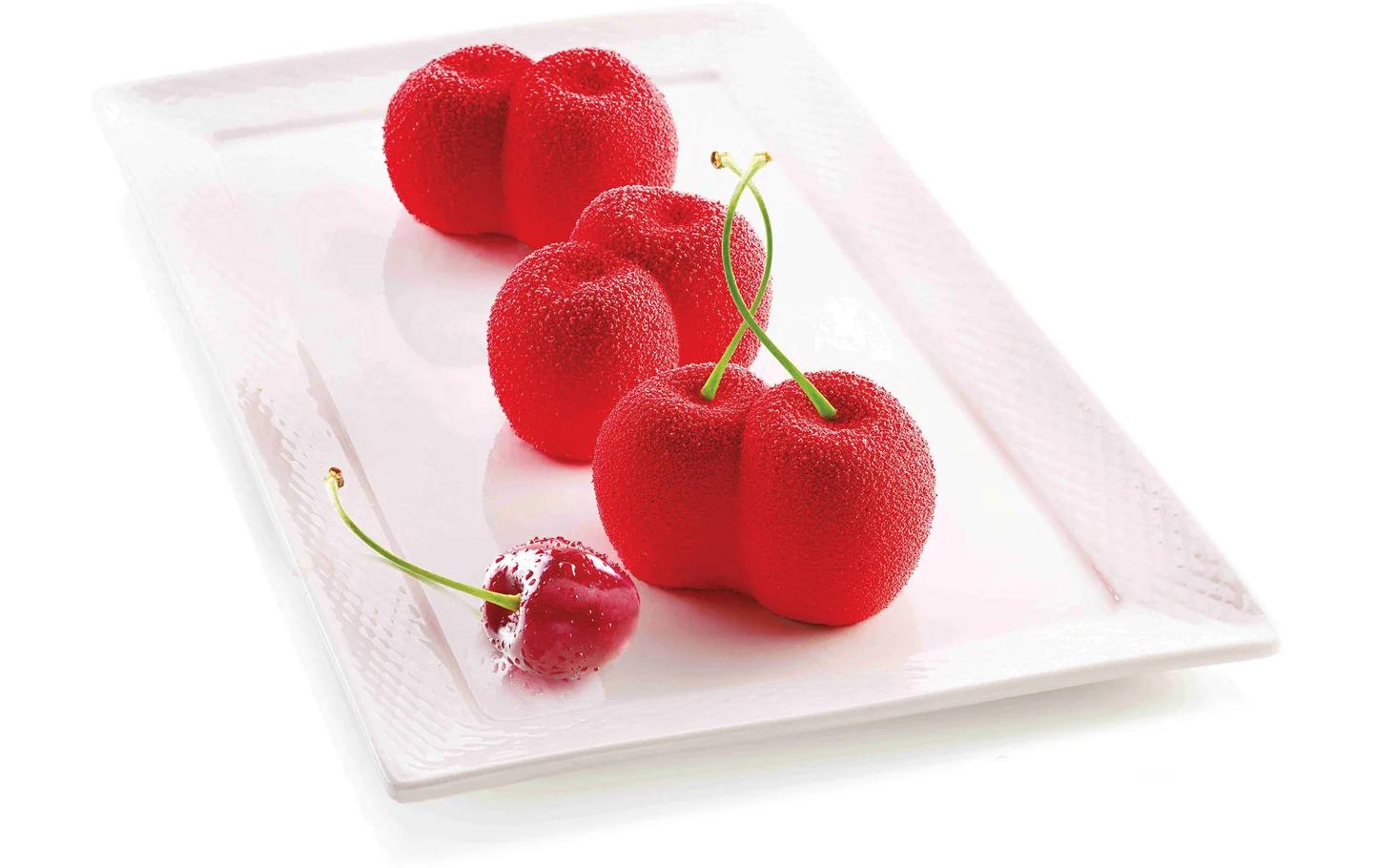 Silikomart Motiv-Backform Kirschen