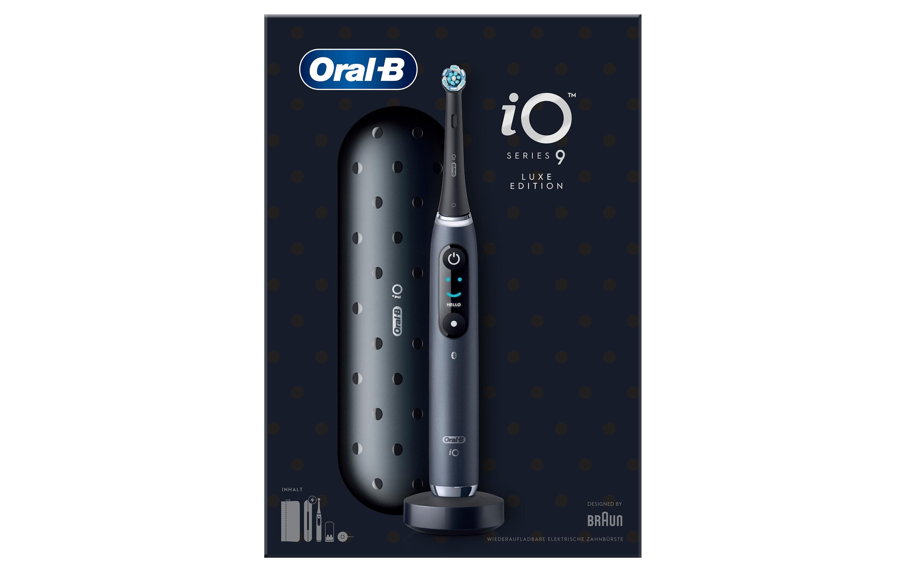 Oral-B Rotationszahnbürste iO Series 9 Luxe Edition Black Onyx Oral-B Rotationszahnbürste iO Series 9 Luxe Edition Black Onyx