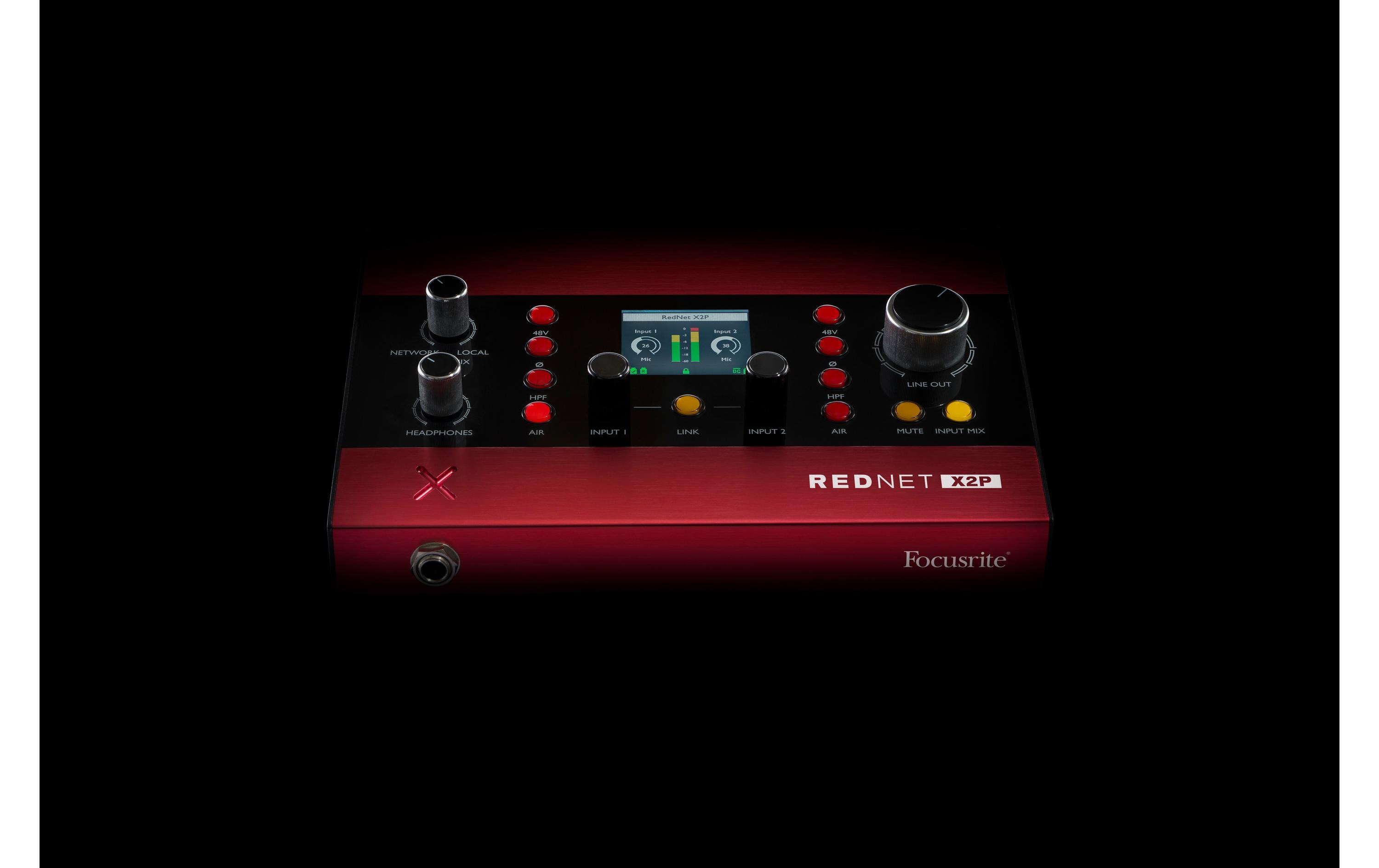 Focusrite Audio Interface RedNet X2P Focusrite Audio Interface RedNet X2P