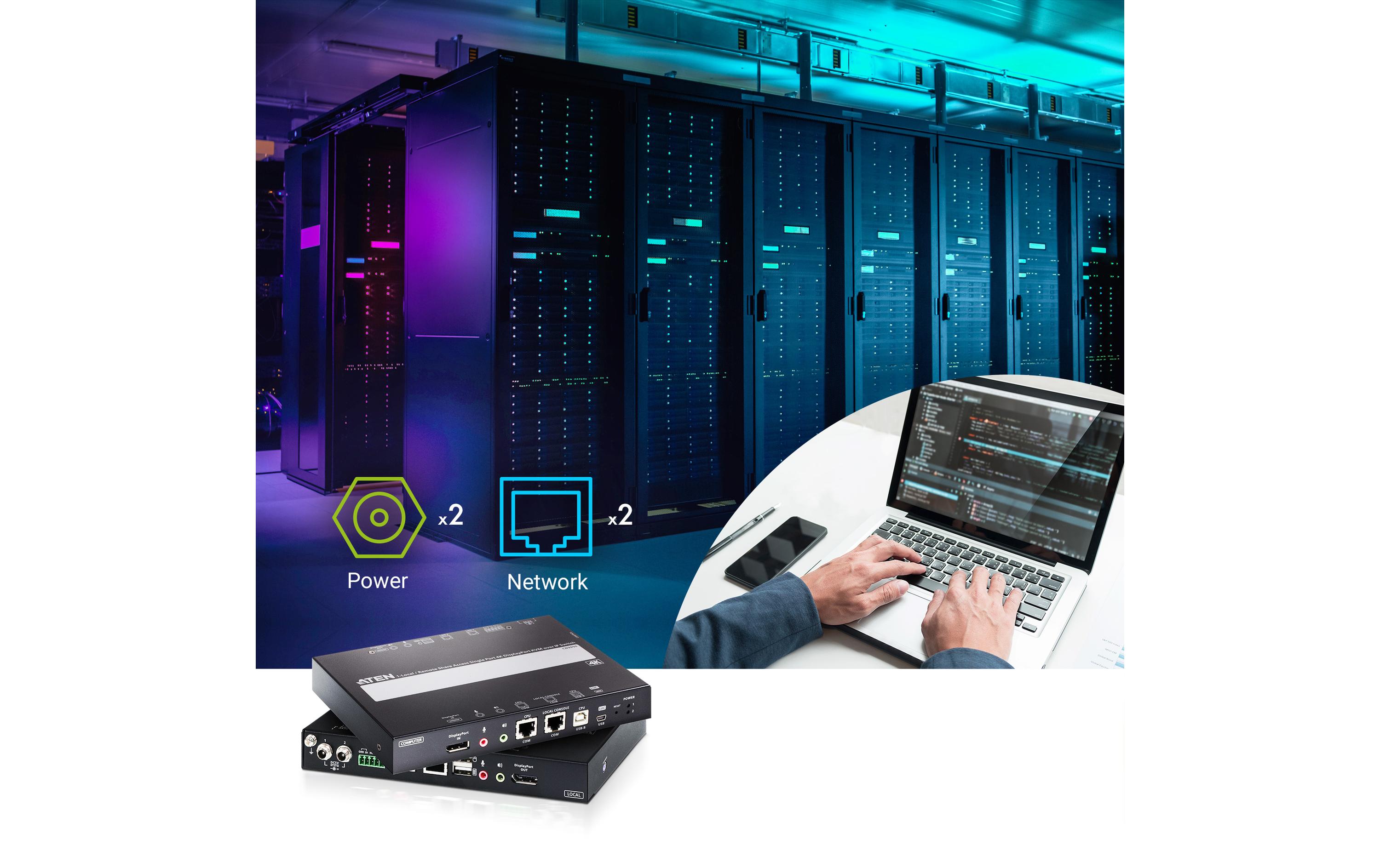 Aten KVM Switch CN9950 DisplayPort Aten KVM Switch CN9950 DisplayPort