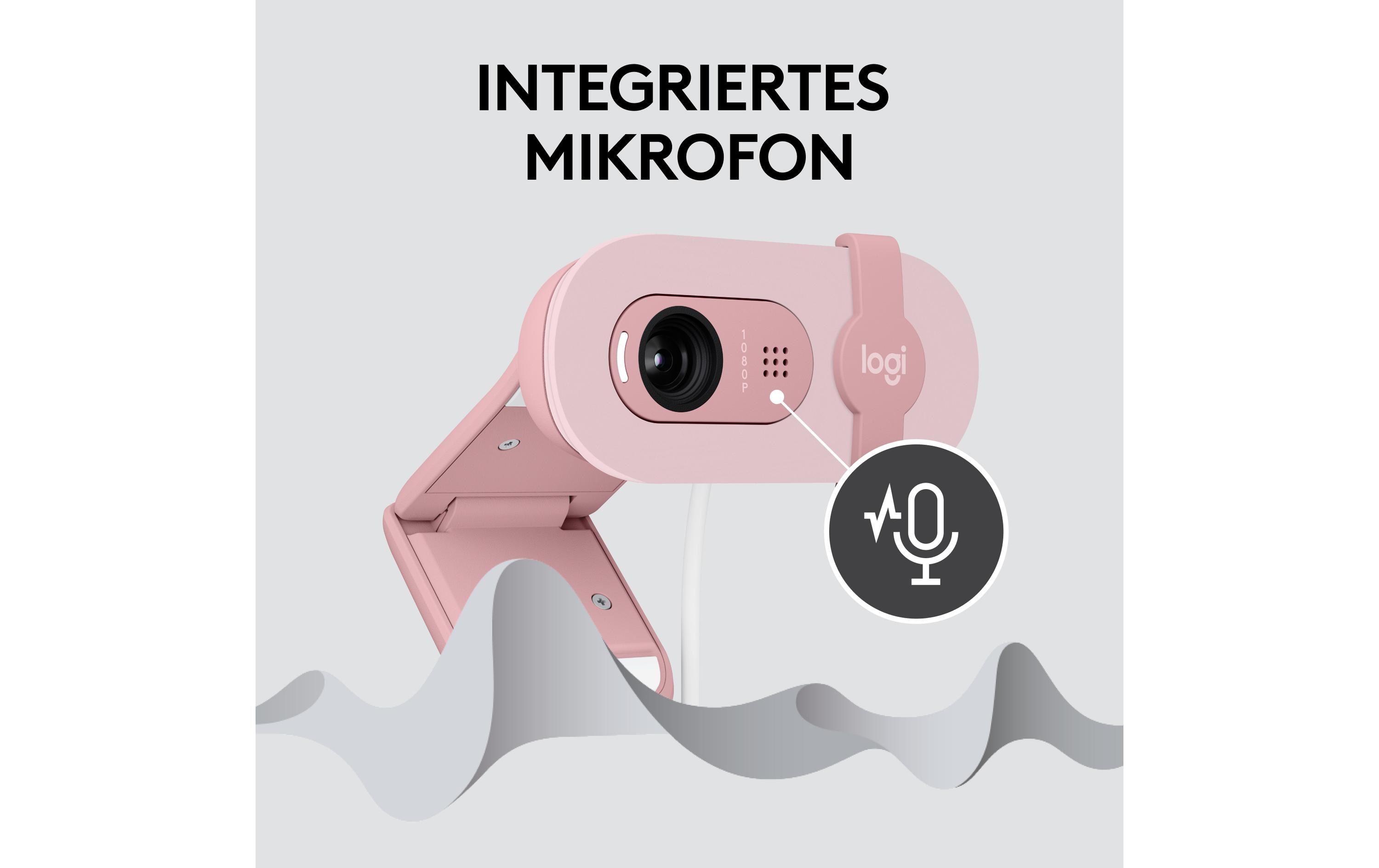 Logitech Brio 100 Rosa