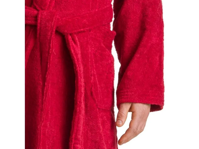 Möve Bademantel Superwuschel M, Rot Möve Bademantel Superwuschel M, Rot