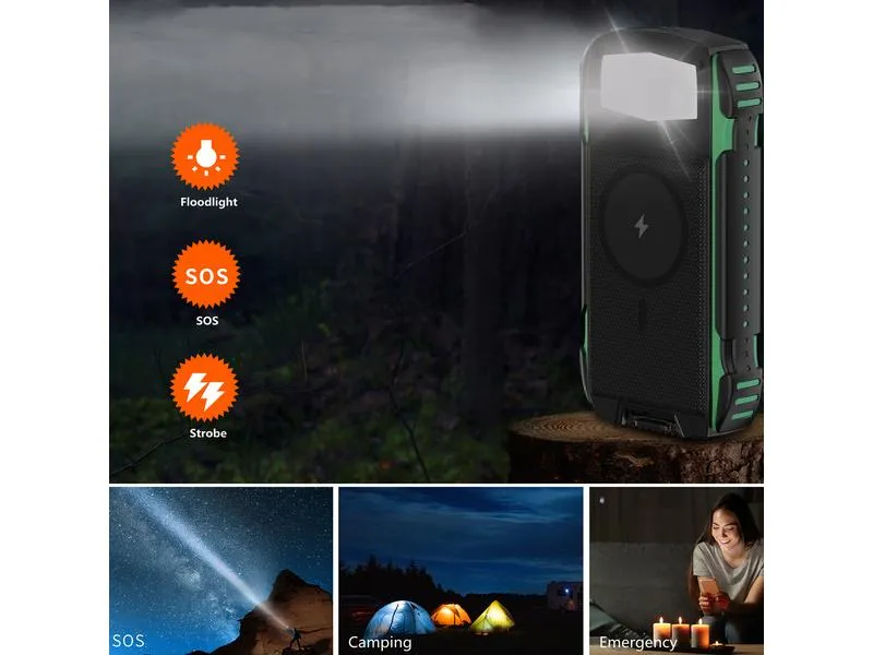 4smarts Solar-Powerbank Rugged TitanPack UltiMag 20000 mAh 4smarts Solar-Powerbank Rugged TitanPack UltiMag 20000 mAh
