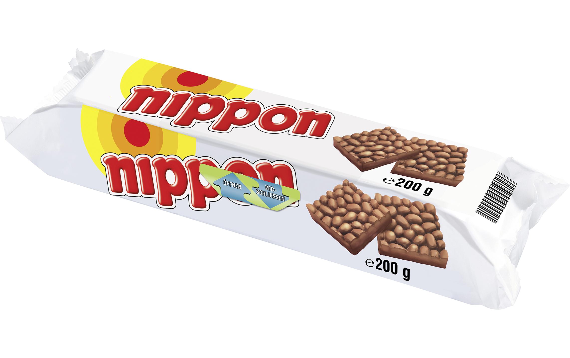 Nippon Puffreiswaffeln mit Schokolade 200 g