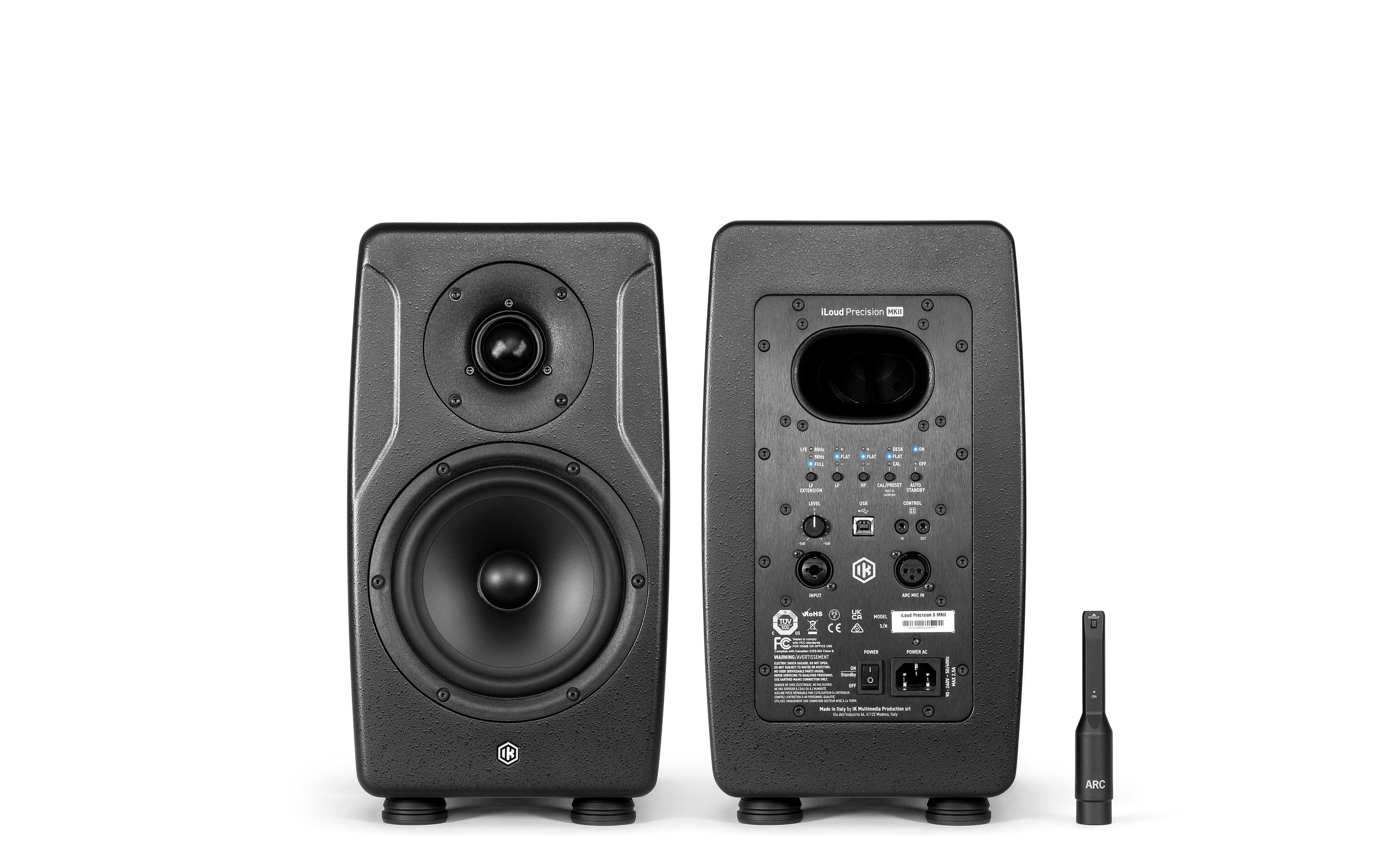 IK Multimedia Studiomonitor iLoud Precision 6 MKII Schwarz