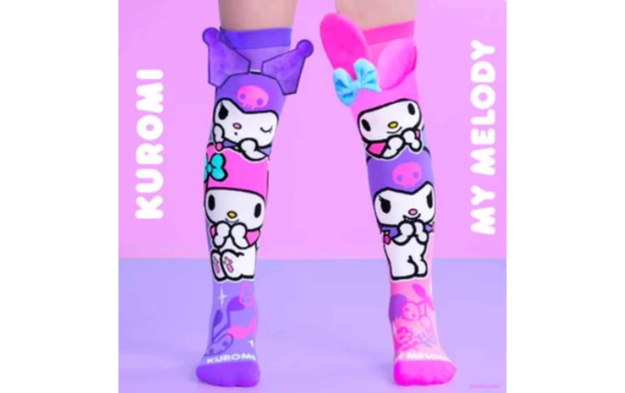 Waldmeier Socken MADMIA Kuromi & My Melody Mehrfarbig Waldmeier Socken MADMIA Kuromi & My Melody Mehrfarbig