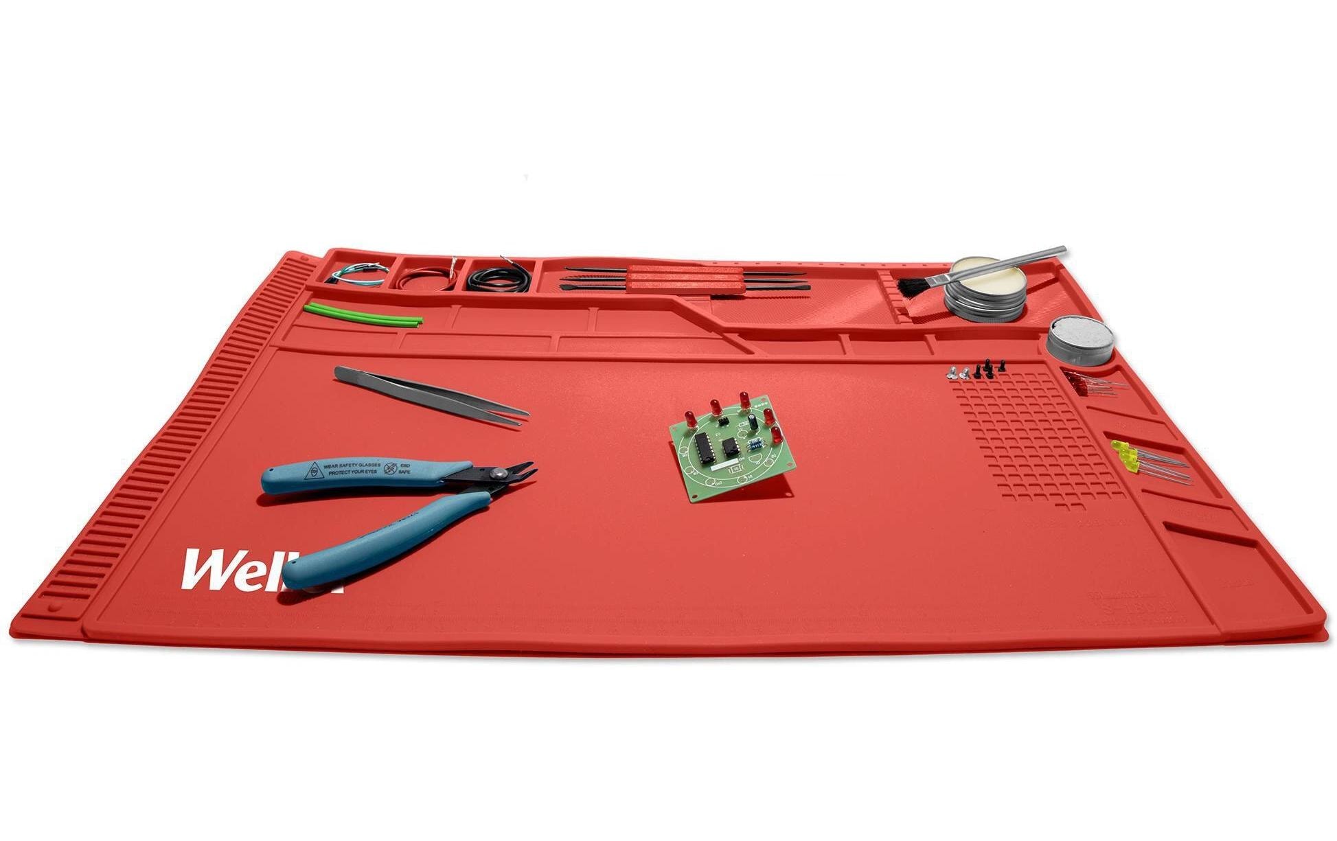 Weller Lötmatte WLACCWSM1-02EU Silikon, 54.9 x 35.1 cm