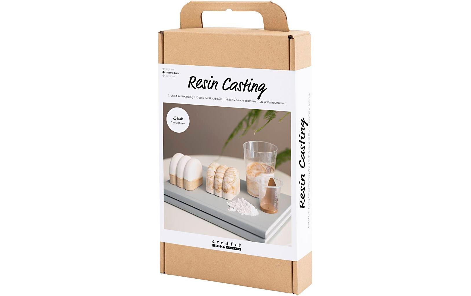 Creativ Company Giessharz Skulptur Beige