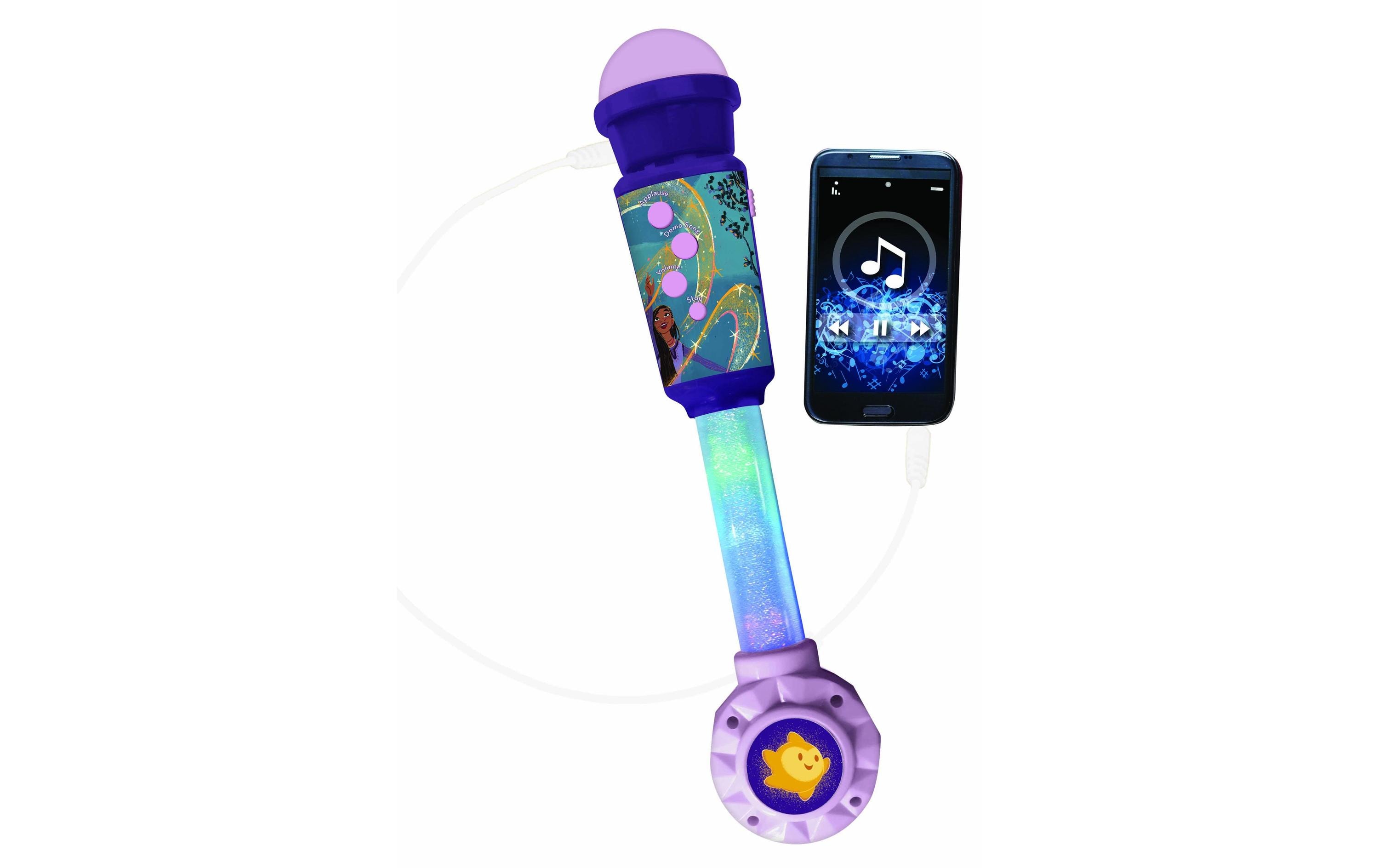 Lexibook Musikspielzeug Disney Wish Trendy Mikrofon
