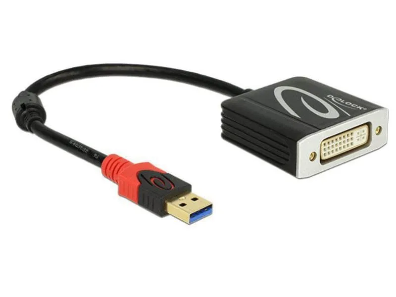 Delock Adapter USB 3.0 - DVI Delock Adapter USB 3.0 - DVI