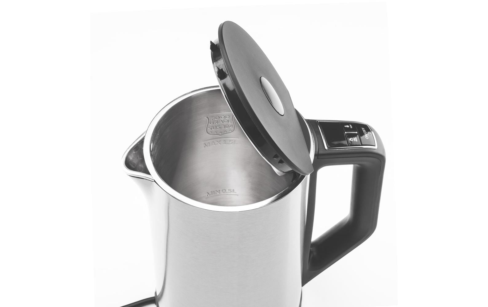 Gastroback Wasserkocher Cool Touch 1.5 l, Silber