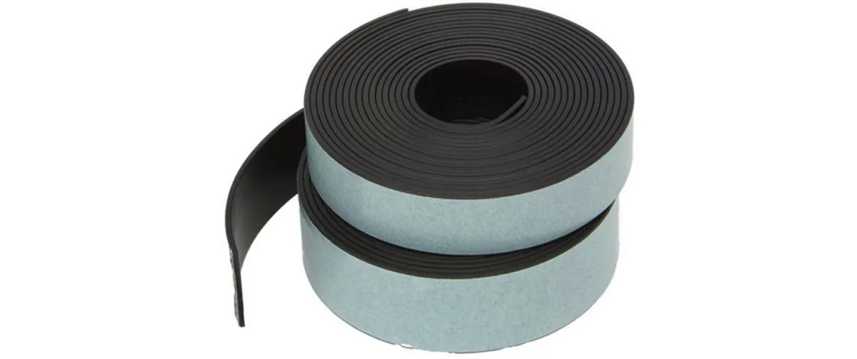 Berec Magnetstreifen 25 mm x 3 m, Schwarz