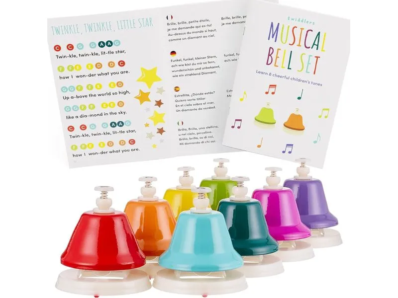 Twiddlers Musikspielzeug 8er-Set