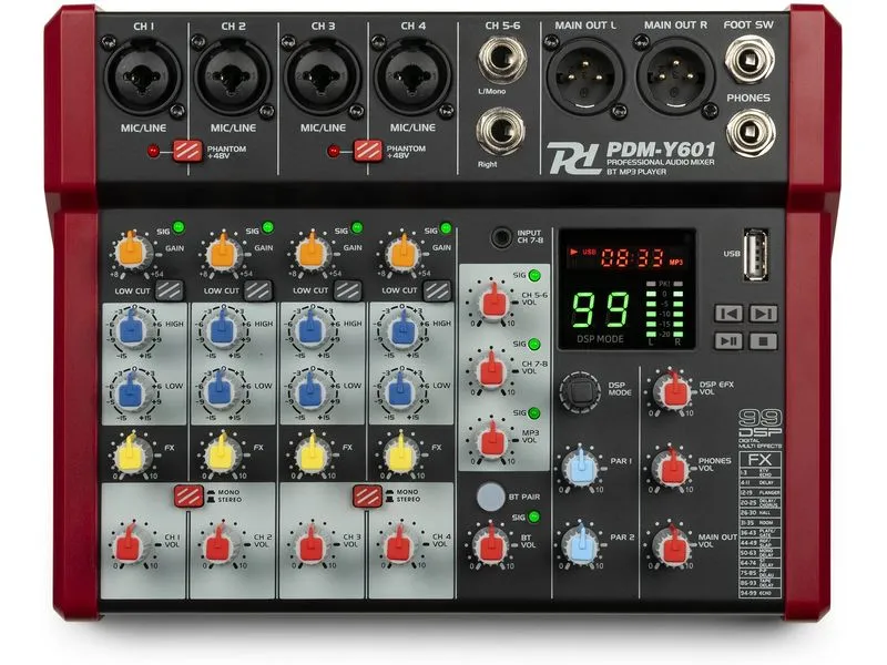 Power Dynamics Mischpult PDM-Y601