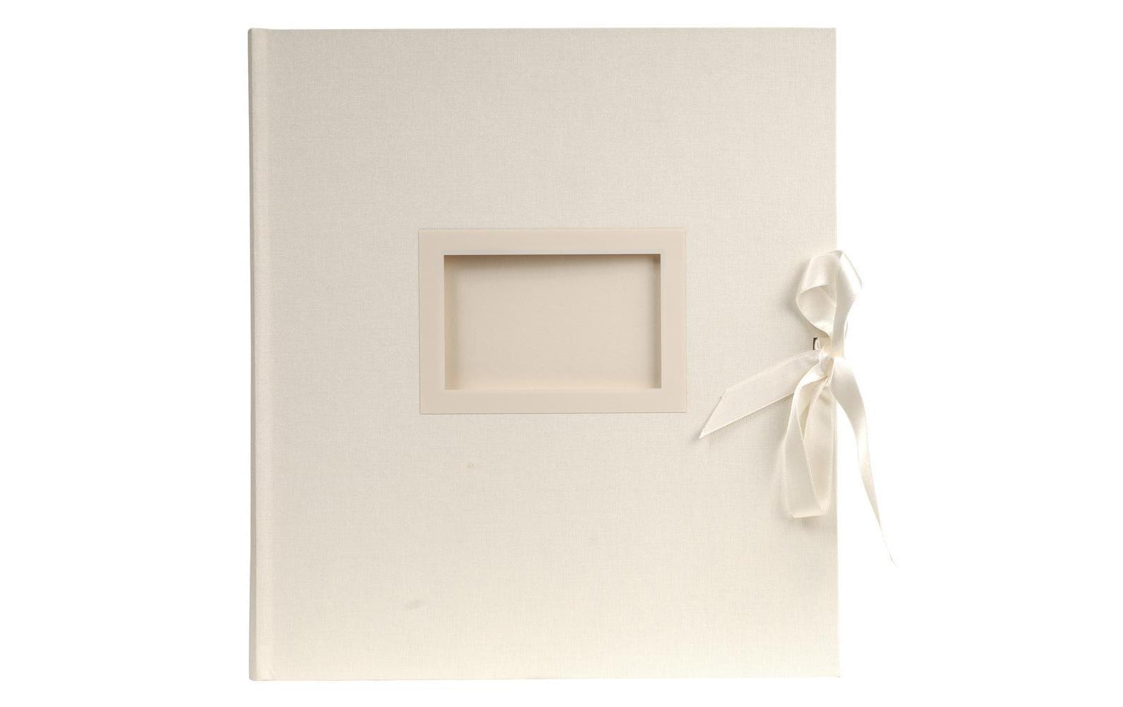Exacompta Fotoalbum Kingsbridge 29 x 32 cm, Elfenbein Exacompta Fotoalbum Kingsbridge 29 x 32 cm, Elfenbein