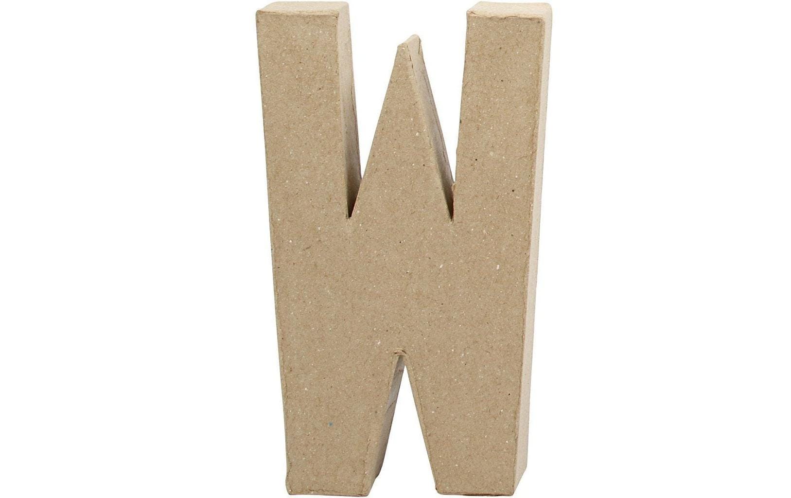 Creativ Company Papp-Buchstabe W 20.3 cm