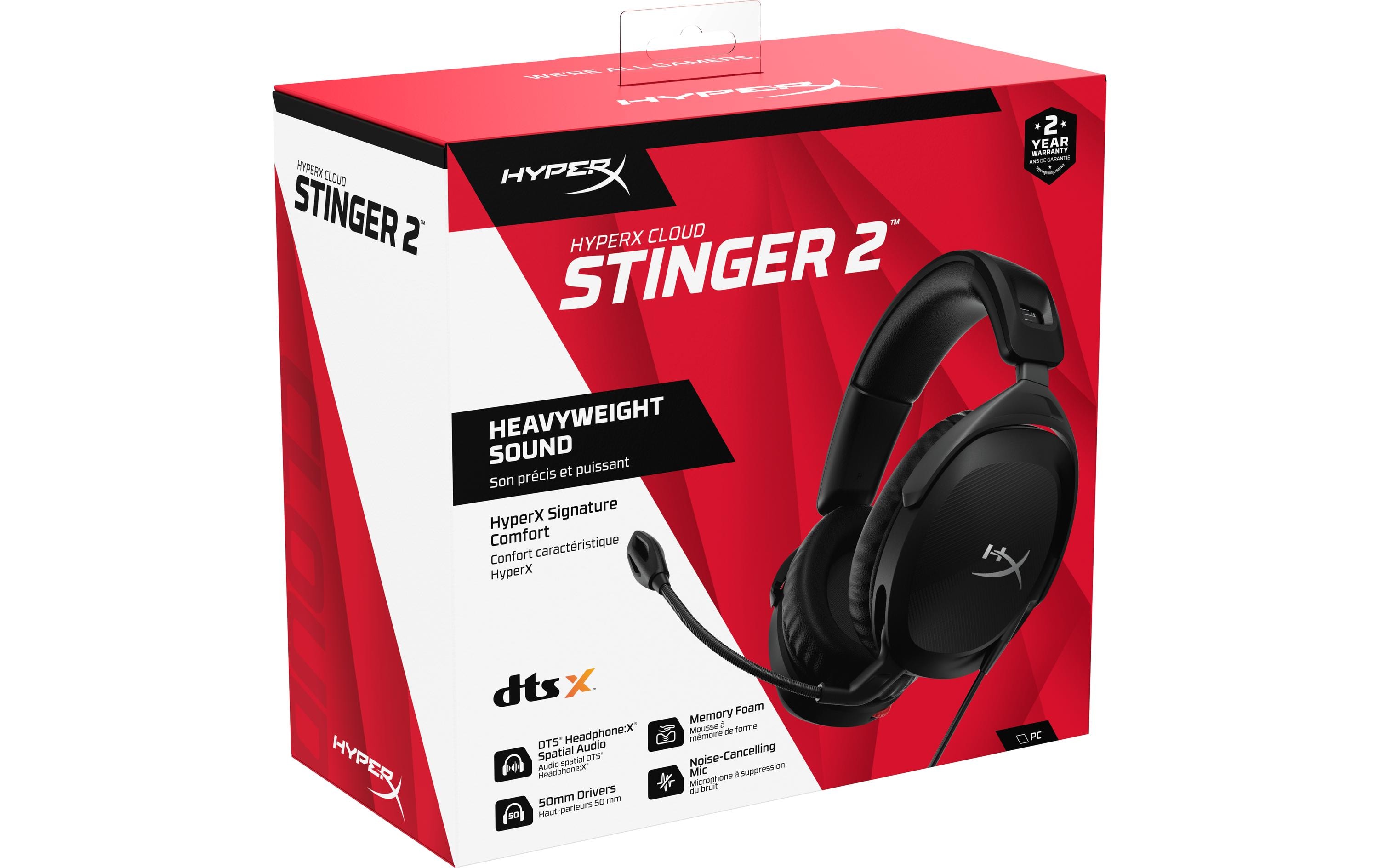 HyperX Headset Cloud Stinger 2 Schwarz