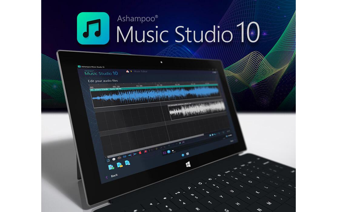 Ashampoo Music Studio 10 ESD, Vollversion, 1 PC