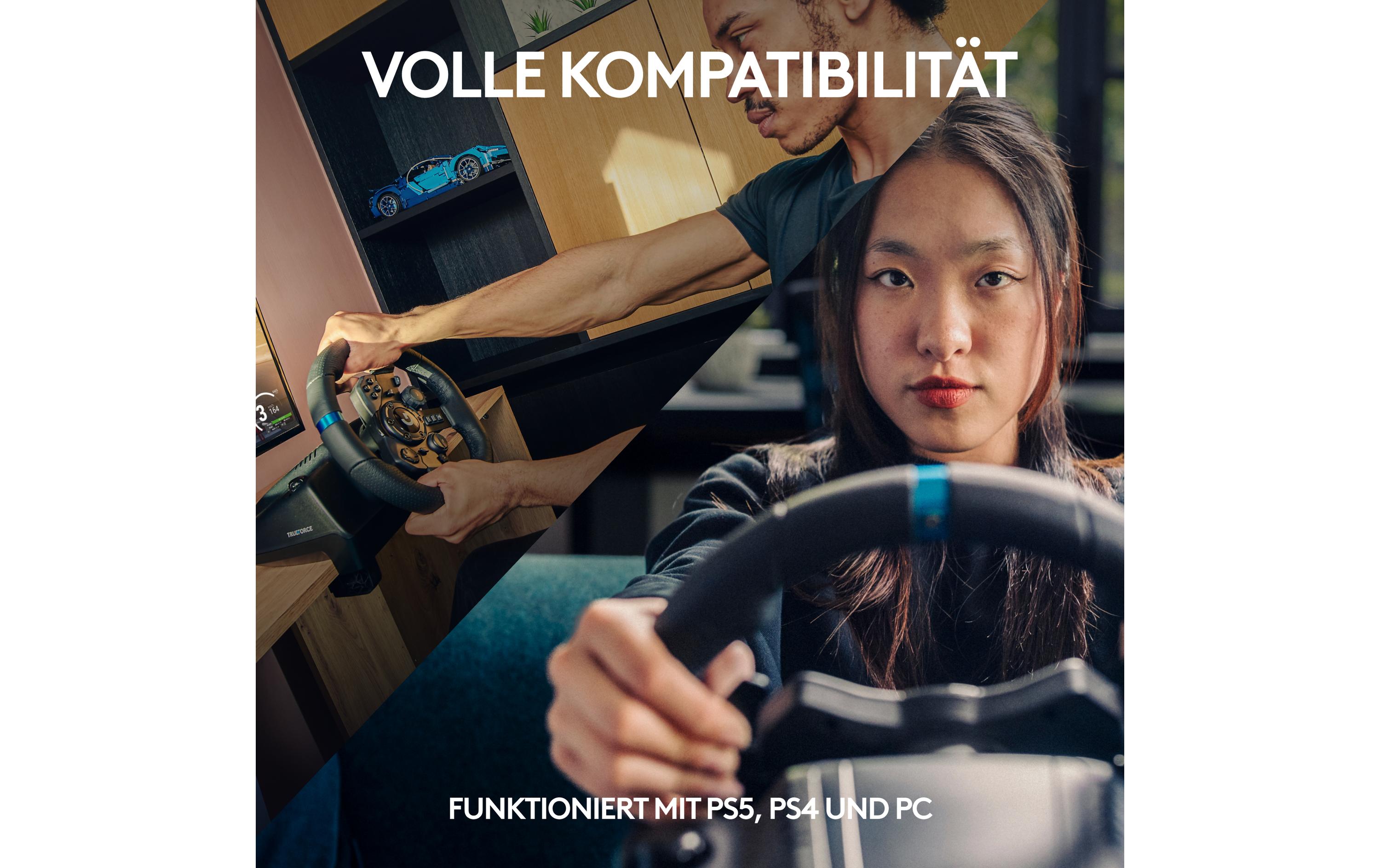 Logitech Lenkrad G923 TRUEFORCE für PS5 / PS4 / PC
