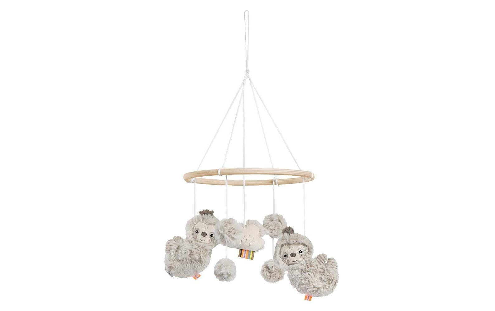 fehn Holz-Mobile Faultier Beige/Grau fehn Holz-Mobile Faultier Beige/Grau