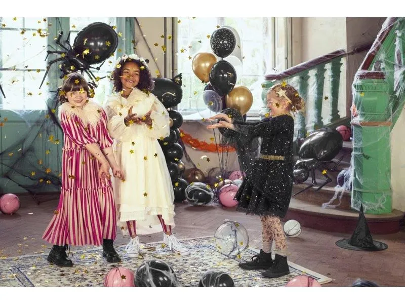 Partydeco Ballons Folienballon Spinne 60 x 101 cm, Schwarz Partydeco Ballons Folienballon Spinne 60 x 101 cm, Schwarz