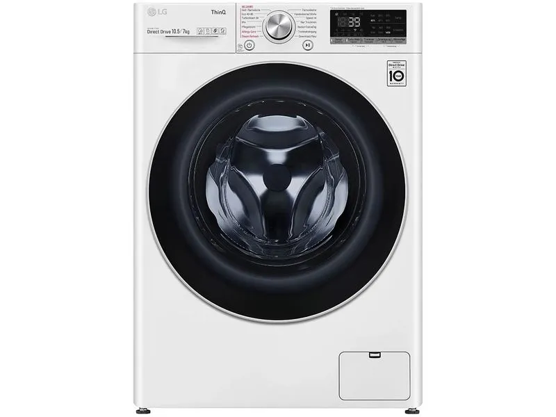 LG Waschtrockner V7WD107H2E 10.5 kg / 7 kg