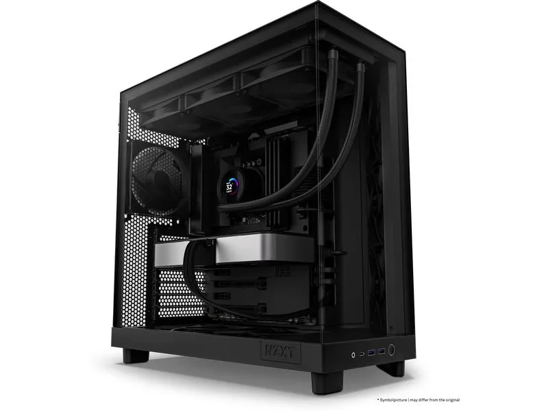 NZXT PC-Gehäuse H6 Flow Schwarz NZXT PC-Gehäuse H6 Flow Schwarz