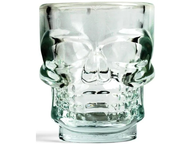 Kikkerland Schnapsglas Schädel 45 ml, 4 Stück, Transparent Kikkerland Schnapsglas Schädel 45 ml, 4 Stück, Transparent
