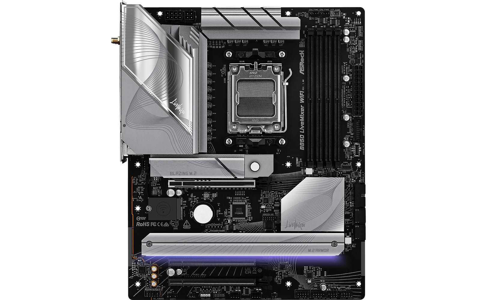ASRock Mainboard B850 LiveMixer WiFi