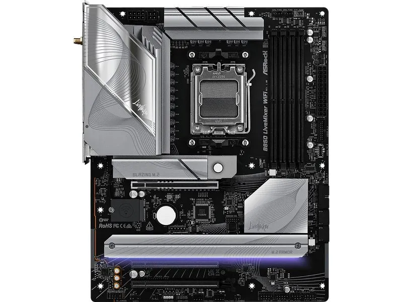 ASRock Mainboard B850 LiveMixer WiFi ASRock Mainboard B850 LiveMixer WiFi