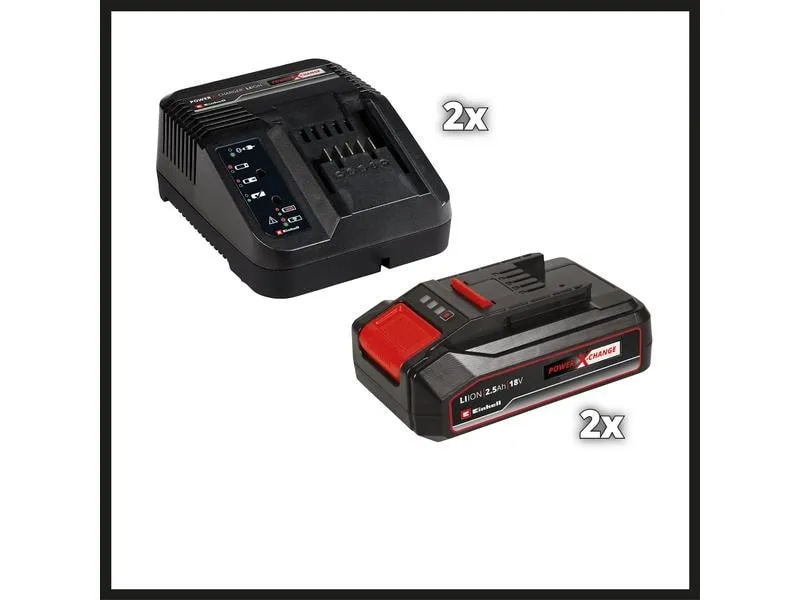 Einhell Akku-Rasenmäher GE-CM 36/33 Li (2 x 2.5Ah)
