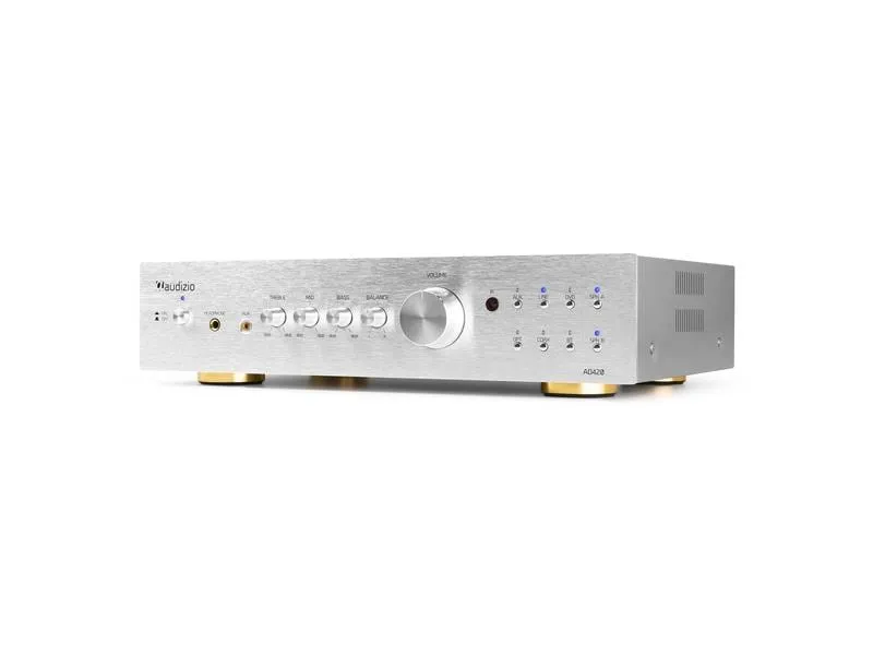 Audizio Stereo-Verstärker AD420A Silber