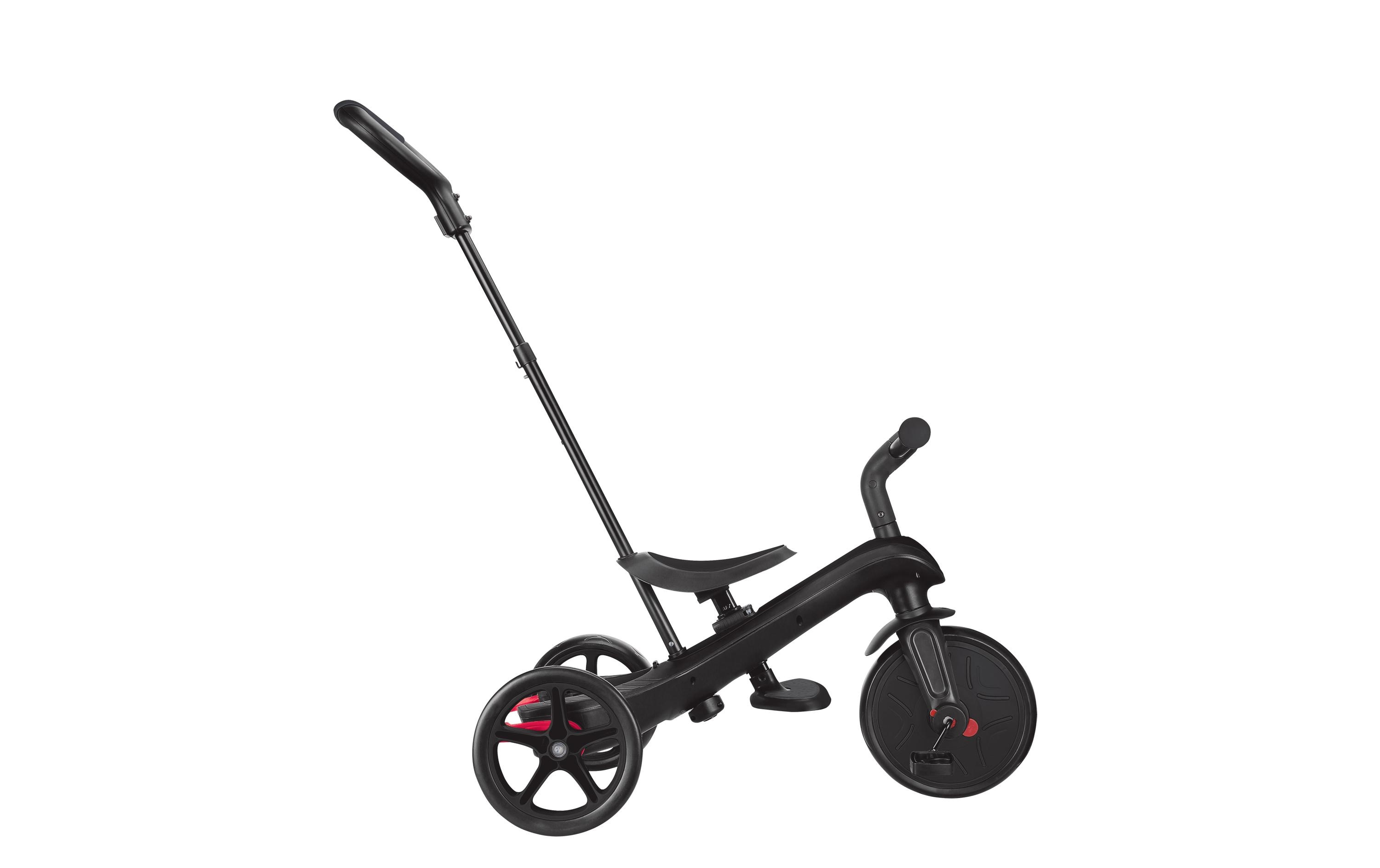 GLOBBER Dreirad Trike Explorer 4 in 1 Black