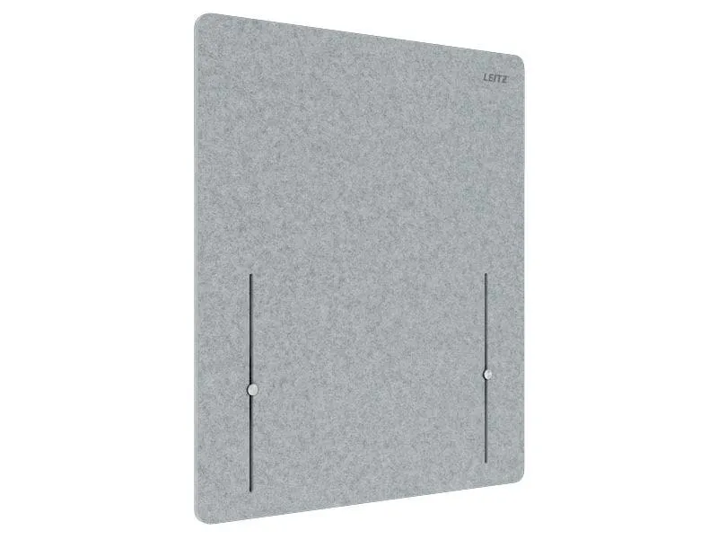 Leitz Ergo höhenverstellbare Tischtrennwand 60 x 70m, grau