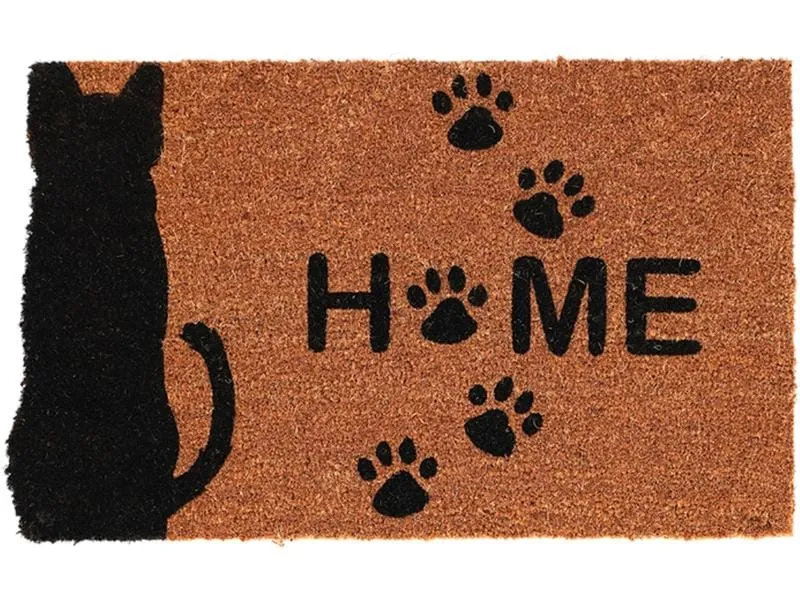 Esschert Design Fussmatte Katze «Home» 45 cm x 75 cm Esschert Design Fussmatte Katze «Home» 45 cm x 75 cm