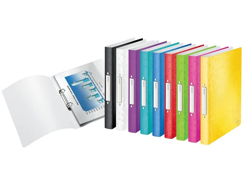 Leitz Ringbuch WOW A4, 2.5 cm, Rot Leitz Ringbuch WOW A4, 2.5 cm, Rot