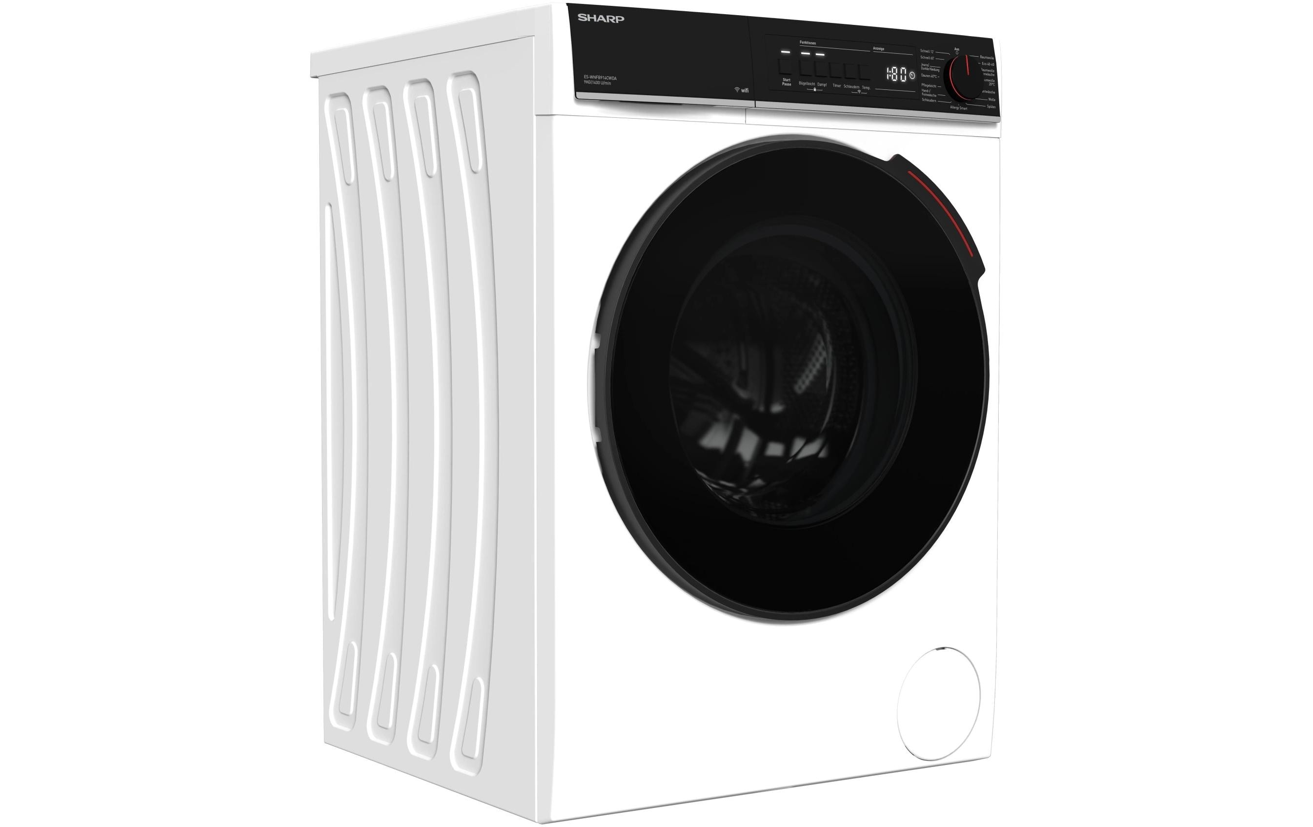 Sharp Waschmaschine ES-WNFB914CWDA-CH Links Sharp Waschmaschine ES-WNFB914CWDA-CH Links