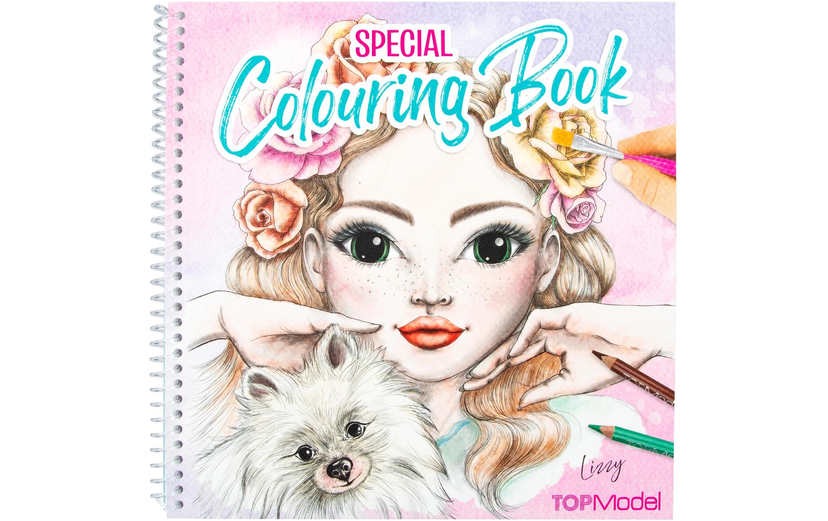 Topmodel Malbuch Top Model Lizzy 40 Seiten Topmodel Malbuch Top Model Lizzy 40 Seiten