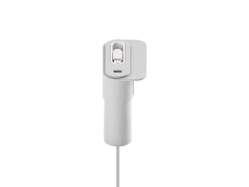 Schönenberger Mini Desktop Charger USB A+C PD20W Weiss mit ausziehbarem USB-C Kabel