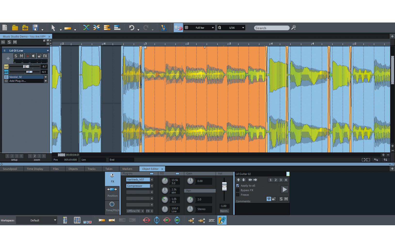 Magix Magix Samplitude Music Studio 2022 Box, Vollversion, WIN, DE