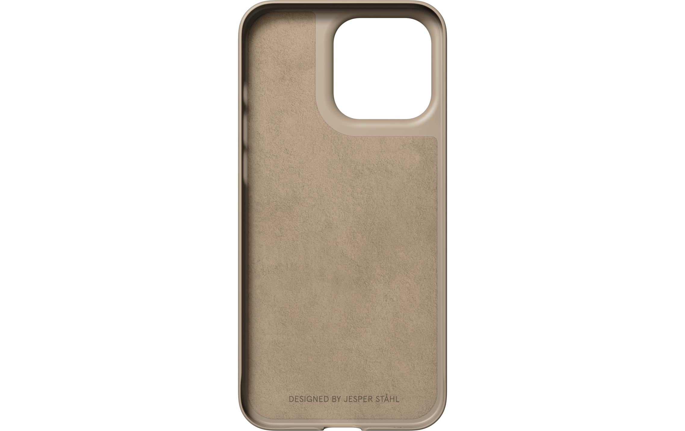 Nudient Back Cover Thin Case MagSafe iPhone 15 Pro Max Clay Beige