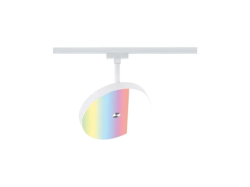 Paulmann URail LED Spot Hildor RGBW Zigbee, 7.5W, signalweiss Paulmann URail LED Spot Hildor RGBW Zigbee, 7.5W, signalweiss