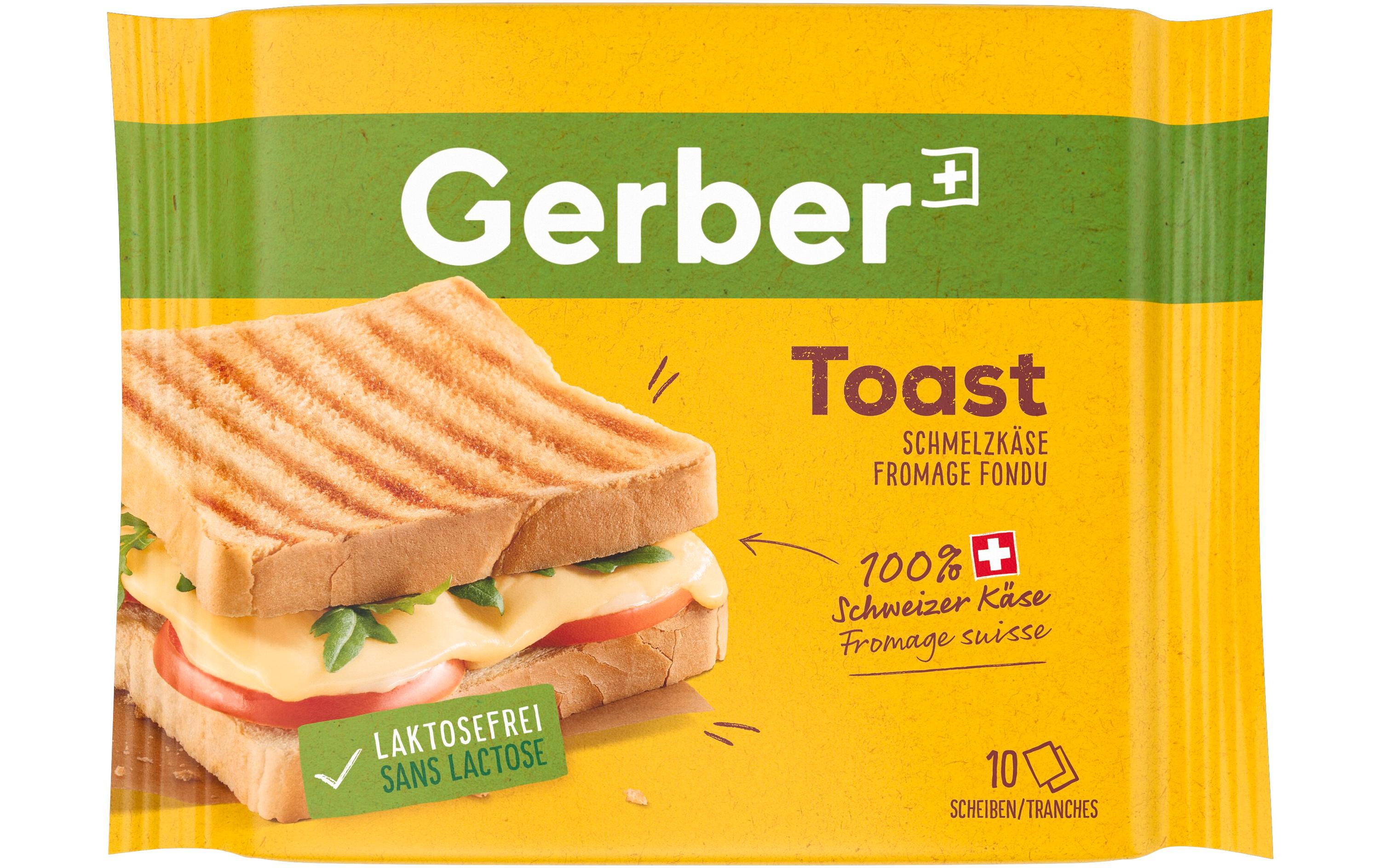 Gerber Schmelzkäse Toast 200 g Gerber Schmelzkäse Toast 200 g