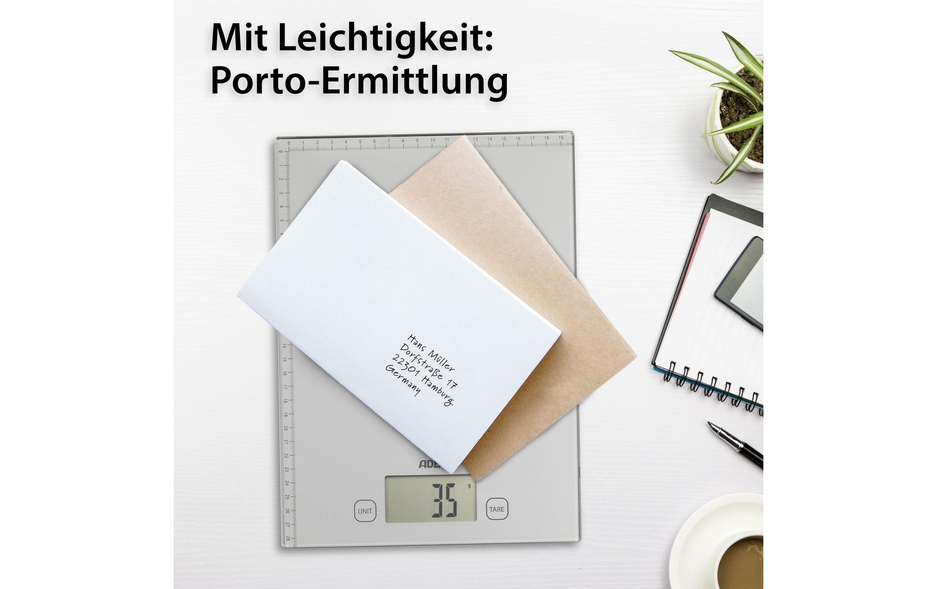 ADE Küchenwaage Bridget digital Silber