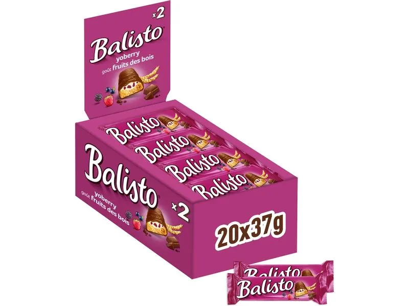 Balisto Riegel Yoberry 20 x 37 g Balisto Riegel Yoberry 20 x 37 g