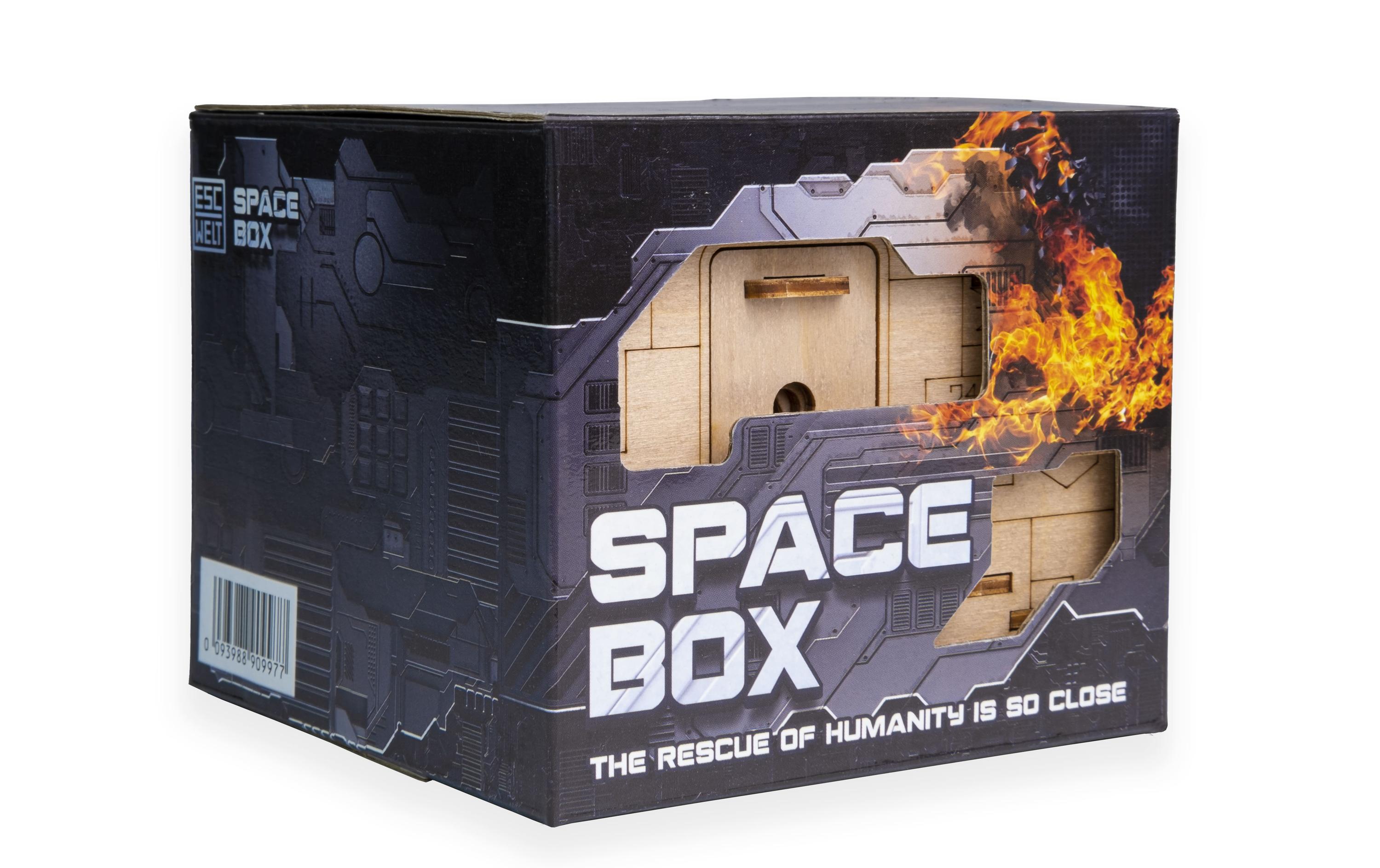 Escape Welt Rätselspiel Space Box