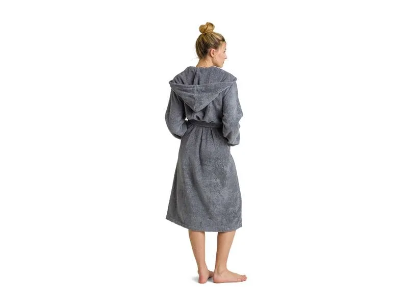 Möve Bademantel Superwuschel L, Stone Gray Möve Bademantel Superwuschel L, Stone Gray