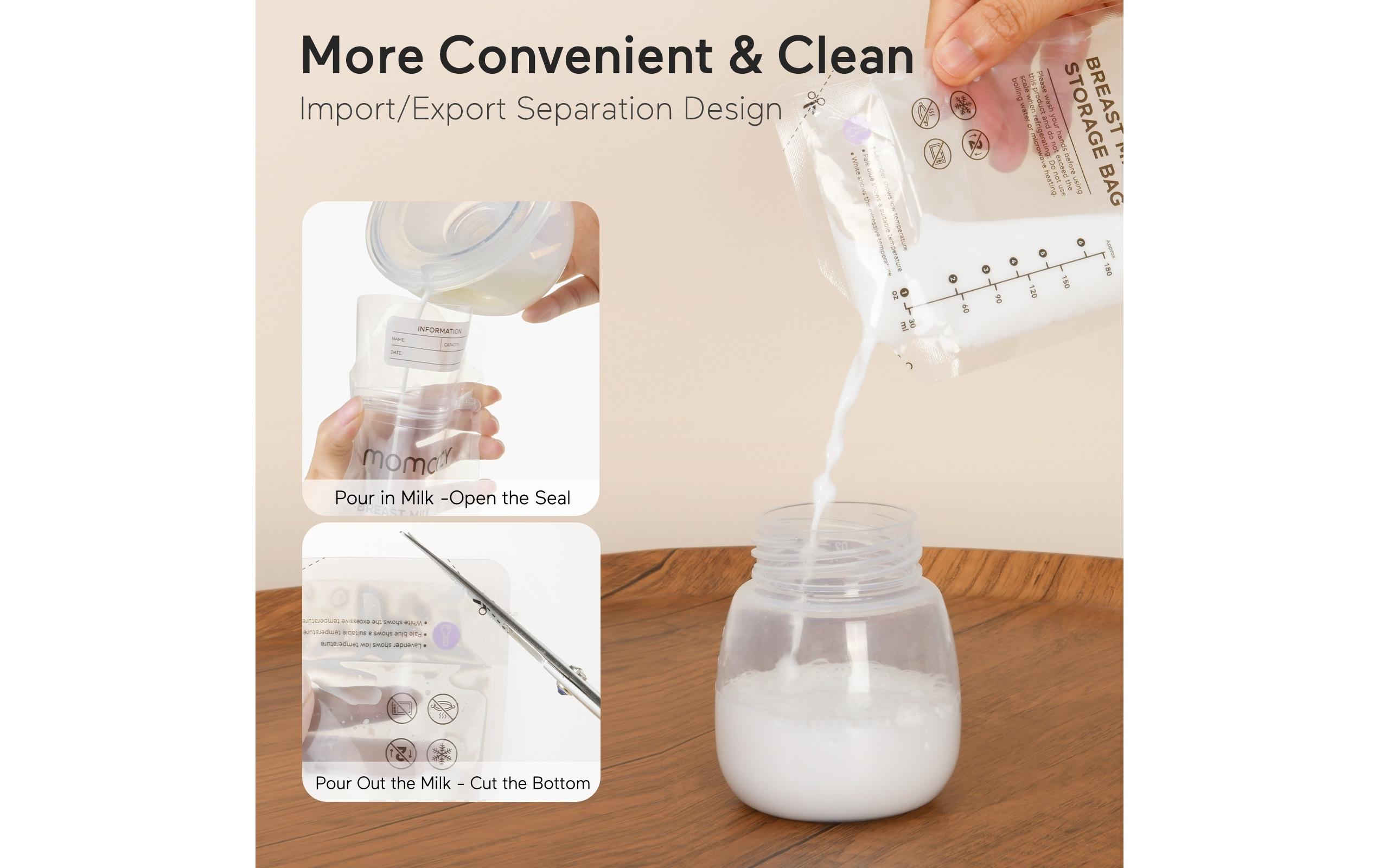 momcozy Muttermilchbeutel 50 Stück
