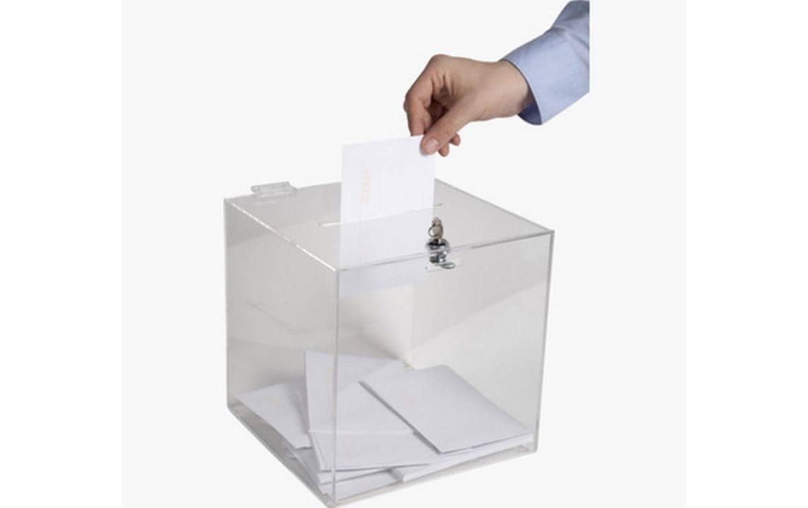 Exacompta Einwurf-Box transparent Kein
